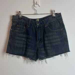 NWT 7FMK Denim Blue Women's Shorts